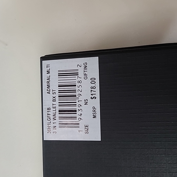 Michael Kors Men's 3 in 1 Wallet Box Set ADMIRAL MLTI - Picture 6 of 6